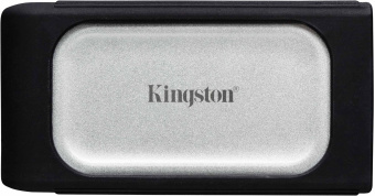 Накопитель SSD Kingston USB 3.2 2Tb SXS2000/2000G XS2000 1.8" серый - купить недорого с доставкой в интернет-магазине