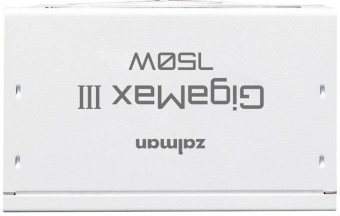 Блок питания Zalman ATX 750W ZM750-GV3 Wh 80+ bronze 24pin APFC 120mm fan 5xSATA RTL - купить недорого с доставкой в интернет-магазине