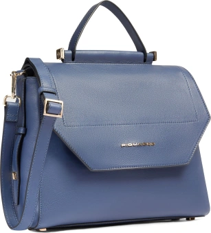 Сумка женская Piquadro Circle BD6777W92/BLU4 синяя натур.кожа - купить недорого с доставкой в интернет-магазине
