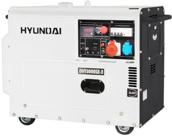 Генератор Hyundai DHY 8000SE-3 6.5кВт - купить недорого с доставкой в интернет-магазине