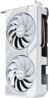 Видеокарта Asus PCI-E 5.0 DUAL-RTX5060TI-O16G-WHITE NVIDIA GeForce RTX 5060TI 16Gb 128bit GDDR7 2602/28000 HDMIx1 DPx3 HDCP Ret - купить недорого с доставкой в интернет-магазине