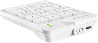Числовой блок A4Tech FGK21C белый USB беспроводная slim для ноутбука - купить недорого с доставкой в интернет-магазине