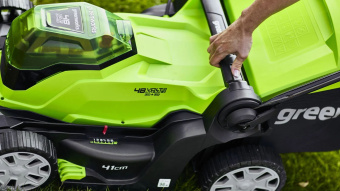 Газонокосилка роторная Greenworks G24X2LM41 (2512607UD) - купить недорого с доставкой в интернет-магазине