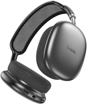Гарнитура мониторные Hoco W55 1.2м т.серый беспроводные bluetooth оголовье (32683) - купить недорого с доставкой в интернет-магазине