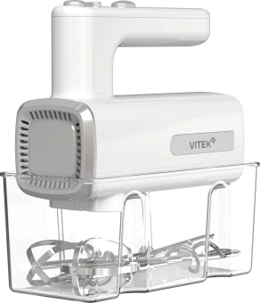 Миксер ручной Vitek VT-HM5005 800Вт белый/серебристый - купить недорого с доставкой в интернет-магазине