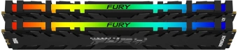 Память DDR4 2x8GB 4000MHz Kingston KF440C19RBAK2/16 Fury Renegade RGB RTL Gaming PC4-32000 CL19 DIMM 288-pin 1.35В kit single rank с радиатором Ret - купить недорого с доставкой в интернет-магазине