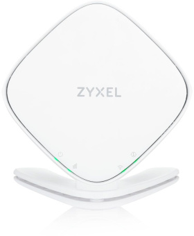 Повторитель беспроводного сигнала Zyxel WX3100-T0 (WX3100-T0-EU01V2F) AX1800 10/100/1000BASE-TX белый - купить недорого с доставкой в интернет-магазине