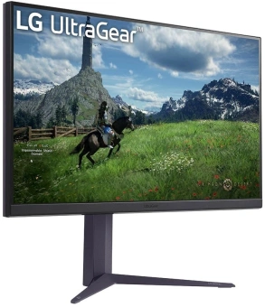 Монитор LG 31.5" UltraGear 32GS85Q-B черный IPS LED 16:9 HDMI матовая HAS 350cd 178гр/178гр 2560x1440 180Hz FreeSync DP 2K USB 7.5кг - купить недорого с доставкой в интернет-магазине