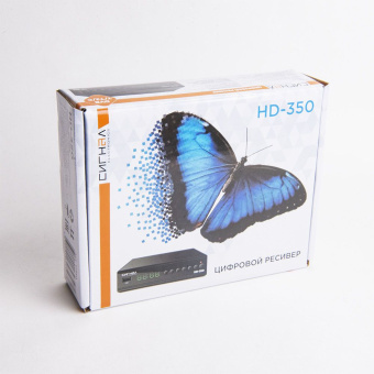 Ресивер DVB-T2 Сигнал HD-350 черный - купить недорого с доставкой в интернет-магазине