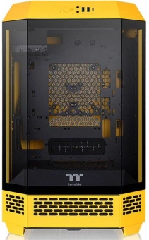 Корпус Thermaltake The Tower 300 Bumblebee желтый без БП mATX 8x120mm 6x140mm 2xUSB3.0 audio bott PSU - купить недорого с доставкой в интернет-магазине