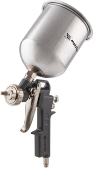 Краскораспылитель Matrix 57315 230л/мин соп.:1.8мм бак:1л серебристый - купить недорого с доставкой в интернет-магазине