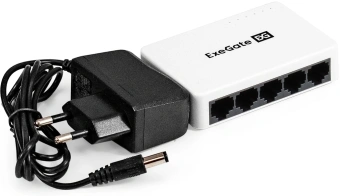 Коммутатор Exegate EDES-1005C EX298685RUS (L2) 5x100Мбит/с неуправляемый - купить недорого с доставкой в интернет-магазине