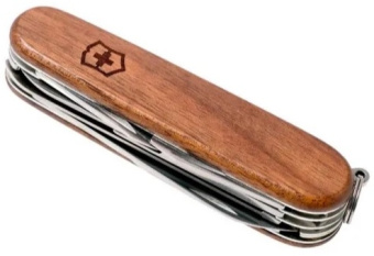 Нож перочинный Victorinox Spartan Wood (1.3601.63) 91мм 10функц. дерево карт.коробка - купить недорого с доставкой в интернет-магазине