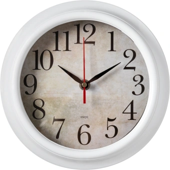 Часы настенные аналоговые Бюрократ WALLC-R80P D21см белый (WALLC-R80P21/WHITE) - купить недорого с доставкой в интернет-магазине