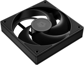 Вентилятор для корпуса ID-Cooling AS-140-K 140х140x25 черный 4-pin 30дБ Ret - купить недорого с доставкой в интернет-магазине