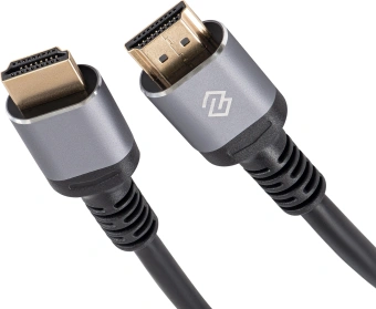 Кабель аудио-видео Digma HDMI (m)/HDMI (m) 2м. позолоч.конт. черный (D-HDMI-V2.0-2M) - купить недорого с доставкой в интернет-магазине