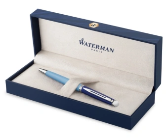 Ручка шариков. Waterman Hemisphere Colour Blocking (2179927) Blue CT M син. черн. подар.кор. - купить недорого с доставкой в интернет-магазине