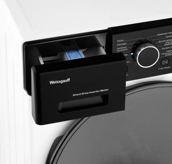 Стиральная машина Weissgauff WM 4926 Direct Drive Inverter класс: A+++ загр.фронтальная макс.:6кг белый инвертер - купить недорого с доставкой в интернет-магазине