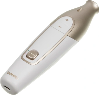 Маникюрно-педикюрный набор Beurer MP64 насадок в компл.:10шт (подсветка) золотистый/белый - купить недорого с доставкой в интернет-магазине