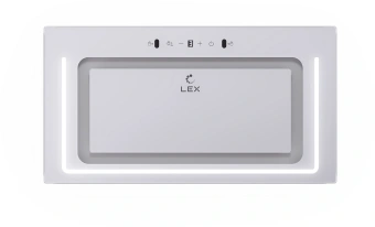 Вытяжка встраиваемая Lex Nova 600 Inverter WH белый управление: сенсорное (1 мотор) - купить недорого с доставкой в интернет-магазине