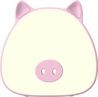 Ночник Gauss NN7034 поросенок розовый - купить недорого с доставкой в интернет-магазине