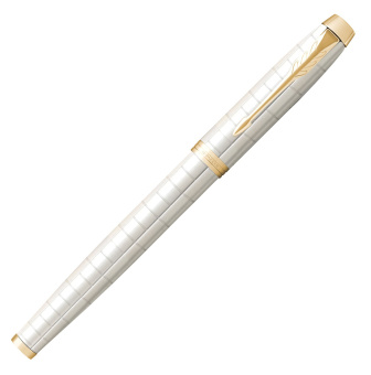 Ручка роллер Parker IM Premium T318 (CW2143646) Pearl GT F черн. черн. подар.кор. - купить недорого с доставкой в интернет-магазине
