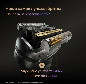 Бритва сетчатая Braun 9600s питан.:элек.сеть/аккум. черный - купить недорого с доставкой в интернет-магазине