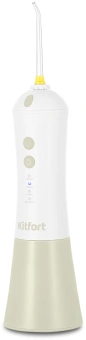 Ирригатор Kitfort КТ-2958-2 портатив. 4насад. зеленый/белый - купить недорого с доставкой в интернет-магазине