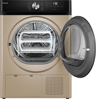 Сушильная машина Weissgauff WD 6010 Heat Pump макс.загр.:10кг золотистый (434771) - купить недорого с доставкой в интернет-магазине