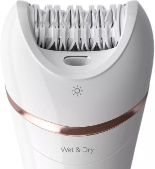 Эпилятор Philips BRE730/10 скор.:2 насад.:5 белый - купить недорого с доставкой в интернет-магазине
