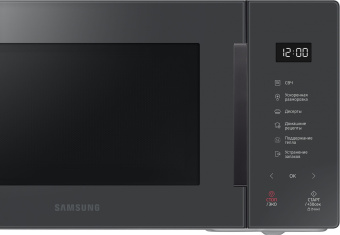 Микроволновая Печь Samsung MS23T5018AC/BW 23л. 800Вт антрацит - купить недорого с доставкой в интернет-магазине