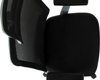 Кресло эргономичное Бюрократ MC-G611NL-H черный Elastic-102 с подголов. крестов.4-луч. пластик пластик серый - купить недорого с доставкой в интернет-магазине