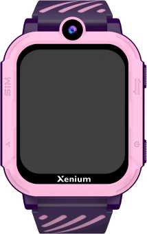 Смарт-часы Xenium W600 1.83" AMOLED корп.розовый рем.фиолетовый (CTW600PK/00) - купить недорого с доставкой в интернет-магазине
