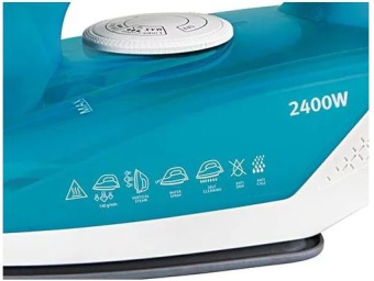 Утюг Vitek 8307-VT-01 2400Вт бирюзовый/белый - купить недорого с доставкой в интернет-магазине