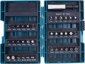 Набор бит Makita B-28606 (37пред.) для шуруповертов - купить недорого с доставкой в интернет-магазине