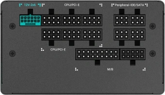 Блок питания Deepcool ATX 1000W GamerStorm PQ1000G Gen.5 80+ gold (20+4pin) APFC 120mm fan 9xSATA Cab Manag RTL - купить недорого с доставкой в интернет-магазине