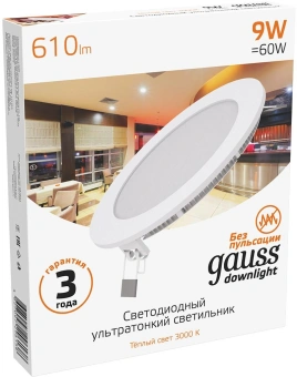 Светильник Gauss (939111109) - купить недорого с доставкой в интернет-магазине