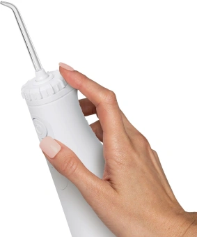 Ирригатор Waterpik Cordless Plus WF-26 портатив. 3насад. белый - купить недорого с доставкой в интернет-магазине