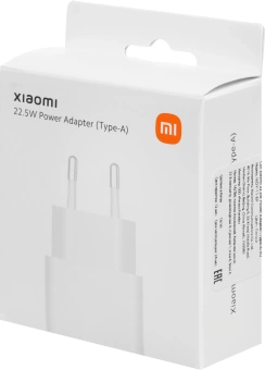 Сетевое зар./устр. Xiaomi BHR7757EU 22.5W 3A USB-C универсальное белый - купить недорого с доставкой в интернет-магазине