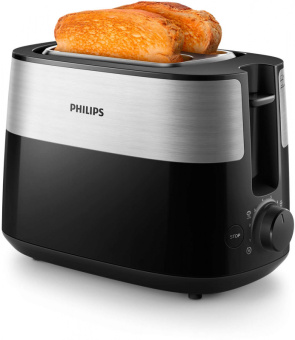 Тостер Philips HD2516 830Вт черный/стальной - цена, купить или заказать с доставкой в интернет-магазине Тостер Philips HD2516 830Вт черный/стальной - купить недорого с доставкой в интернет-магазине
