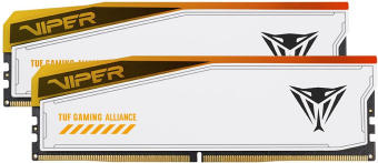 Память DDR5 2x16GB 6000MHz Patriot PVER532G60C36KT Viper Elite 5 Tuf Gaming RGB RTL Gaming PC5-48000 CL36 DIMM 288-pin 1.35В kit single rank с радиатором Ret - купить недорого с доставкой в интернет-магазине