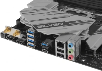 Материнская плата Biostar B760A-Silver  Soc-1700 Intel B760 4xDDR5 ATX AC`97 8ch(7.1) 2.5Gg RAID+VGA+HDMI+DP - купить недорого с доставкой в интернет-магазине