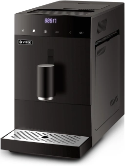 Кофемашина Vitek Metropolis VT-8700 1350Вт черный - купить недорого с доставкой в интернет-магазине
