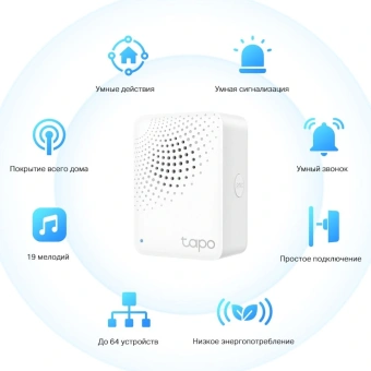 Центр управления TP-Link Tapo H100 - купить недорого с доставкой в интернет-магазине