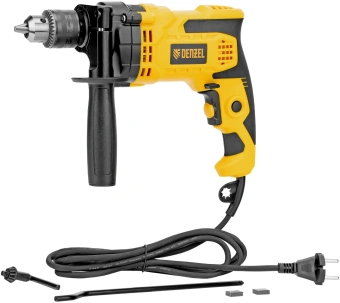 Дрель ударная Denzel IDD-850 850Вт ключевой реверс (26313) - купить недорого с доставкой в интернет-магазине