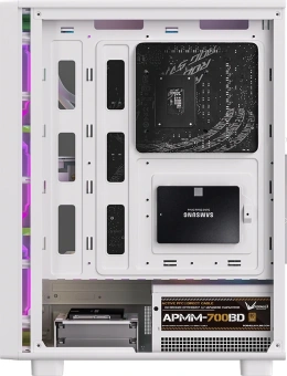 Корпус Formula Mana Dynamic AR белый без БП ATX 4x120mm 2x140mm 2xUSB3.0 1xUSB3.1 audio bott PSU - купить недорого с доставкой в интернет-магазине