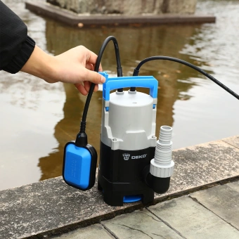 Насос дренажный Deko DWP-400P 400Вт 8000л/час центробежный (076-0542) - купить недорого с доставкой в интернет-магазине