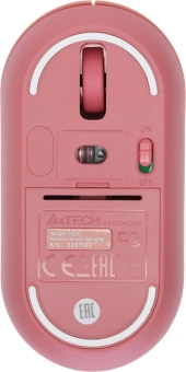 Мышь A4Tech Fstyler FG20 розовый оптическая 2000dpi беспров. USB для ноутбука 4but (FG20 PINK) - купить недорого с доставкой в интернет-магазине