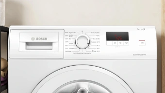 Стиральная машина Bosch Serie 2 WGE03200SN пан.швед. класс: A загр.фронтальная макс.:8кг белый - купить недорого с доставкой в интернет-магазине