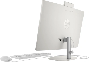 Моноблок HP ProOne 240 G10 23.8" Full HD i5 1335U (1.3) 8Gb SSD512Gb UHDG Free DOS GbitEth WiFi BT 90W клавиатура мышь Cam белый 1920x1080 - купить недорого с доставкой в интернет-магазине